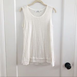 CALVIN KLEIN layered tank